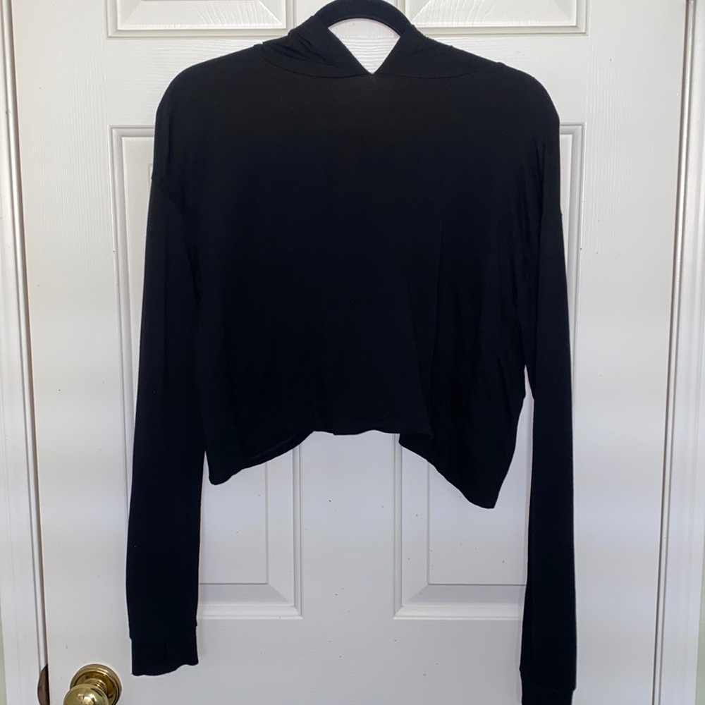 Forever 21 Black Workout Sweater